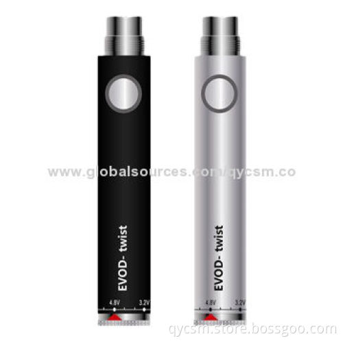 eGo Twist Batteries with 3.2-4.8V Adjustable Voltage
